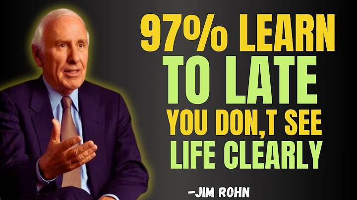 “The Lesson 97% Realize Too Late — Jim Rohn’s Life-Changing Teachings”