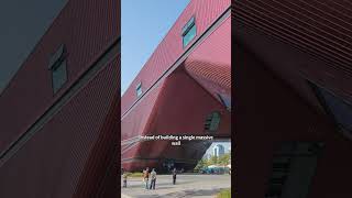 Exploring the Sculptural Curves of the Longgang Cultural Centre