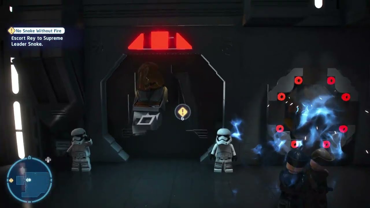 No Snoke Without Fire - Escort Ray to Supreme Leader Snoke - LEGO Star Wars The Skywalker