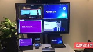 Quad Split Screen