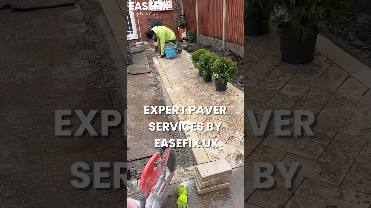 Crafting Beautiful Pathways 🚶‍♂️ | Expert Paver Services by Easefix UK 🛠️