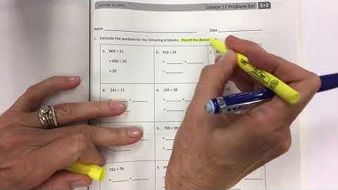 Eureka math grade 5 module 2 lesson 17