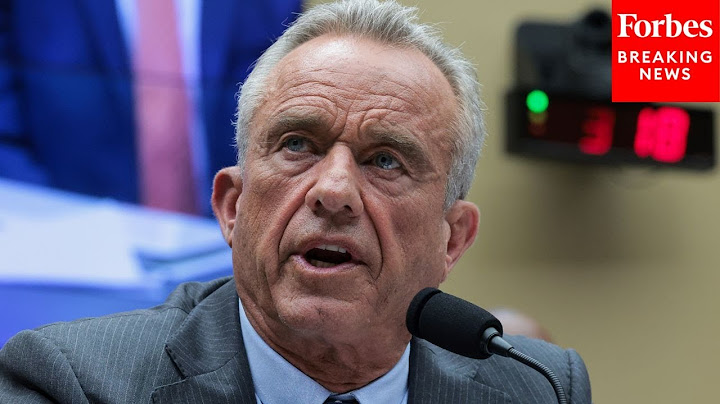 RFK Jr. Says Ending Gain Of Function & 'Radical Gender Ideology' Research Are Among His Top Goals