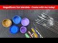 Dot Painting | Dot Art | Dot mandala for beginners | Mandala Art | 263 | 2024 | ATM Creations