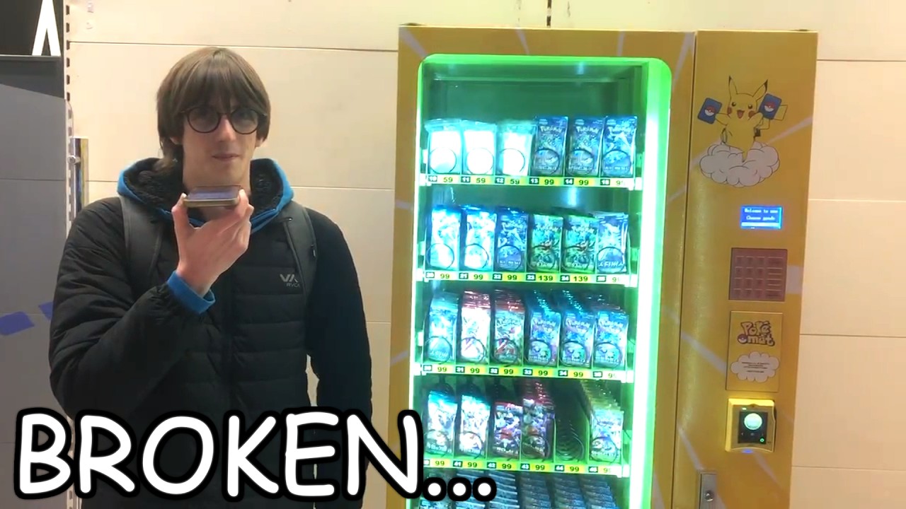 The Pokémon Vending Machine is BROKEN!