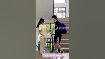 BTS IMAGINE: When you both have crush on each other🥰🖤#bts #btsff #btsimagines #btsreaction #namjoon