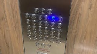 WHY! 3 Otis Gen2 ReGen MRL Traction lifts @ Ruby Apartments, Surfers Paradise, Gold Coast, QLD