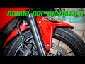 Замена колодок, воздушного фильтра Honda CBR400/500R (A)