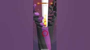 Stack balls ⚽️ Gameplay #stackball #stackball3dgame #stackballhack #stackballgamesolved #stackballs