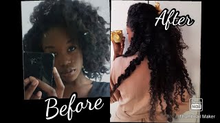 My Natural Hair Journey To TailBone Length