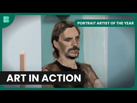 Painting Ballet Star Sergei Polunin - Portrait Artist of the Year