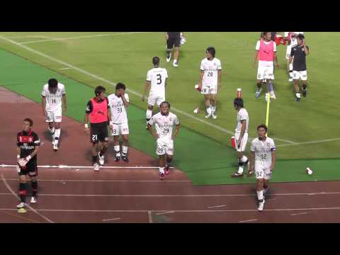 ２０１２　Ｊ２第３１節大分トリニータｖｓファジアーノ岡山　試合後