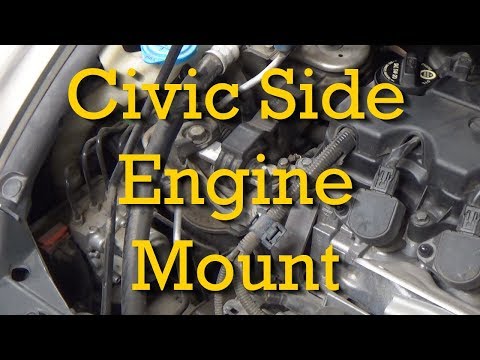 Honda Civic Side Engine (Motor) Mount Replacement 2006 (2006-2011 Similar)