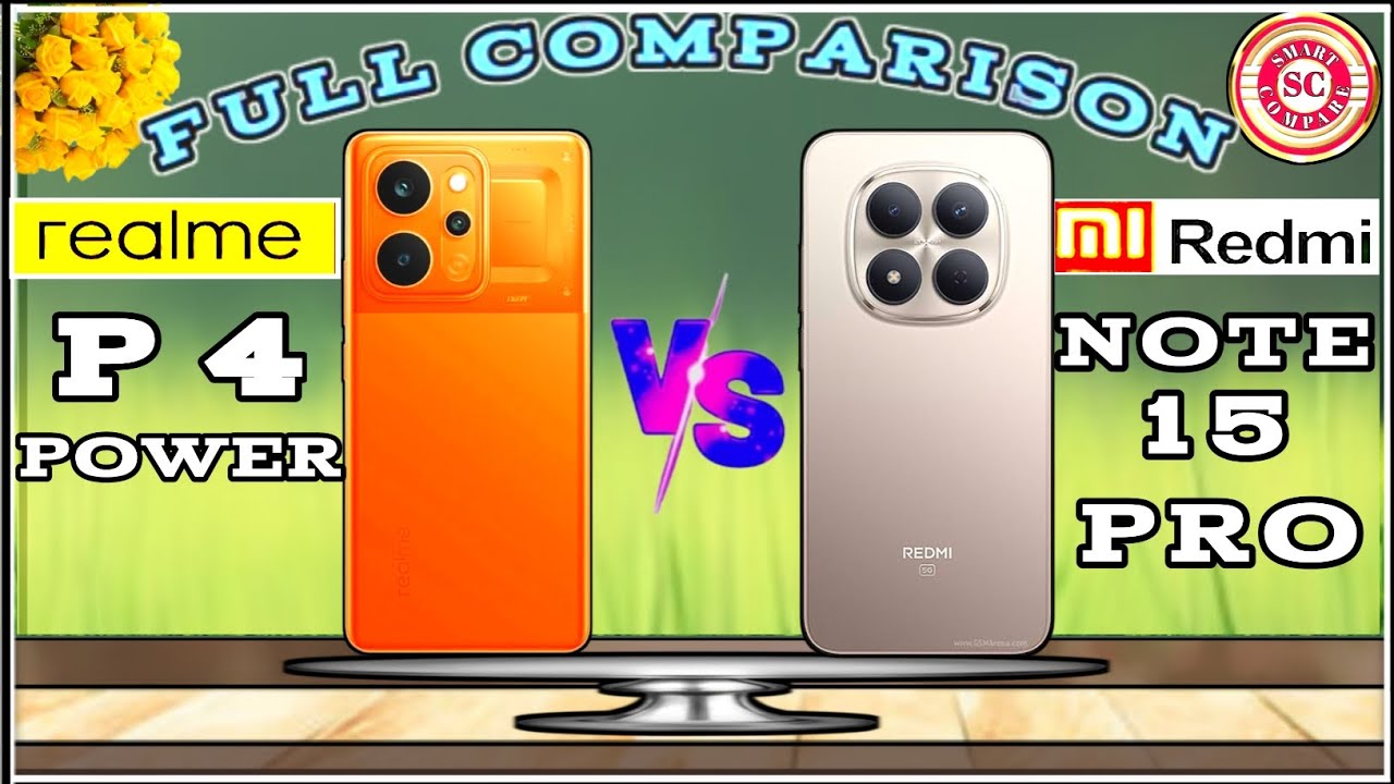 REALME P4 POWER (V/S) REDMI NOTE 15 PRO⚡FULL COMPARISON🔥 SMART COMPARE : WHICH ONE BETTER ?