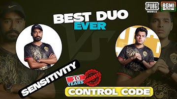 Jonathan x Neyoo | Control Code and Sensitivity Global & Bgmi | Its BugG