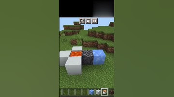how to make a simple  basalt generator #trending #minecraftshorts #minecraft #shorts #youtubeshorts