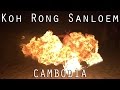 Slowmo fire show  koh rong sanloem island  cambodia