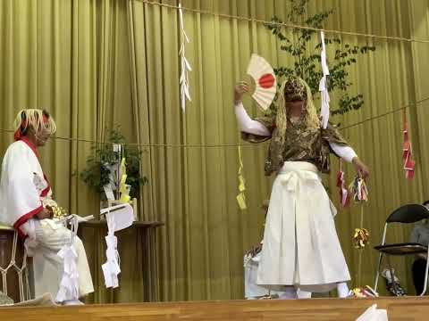 諸塚神社秋祭り 桂神楽奉納 2025年10月18日