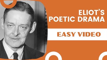 Eliot’s Poetic Drama for NTA NET, KEA Asst Prof, AP SET, WB SET, TN SET