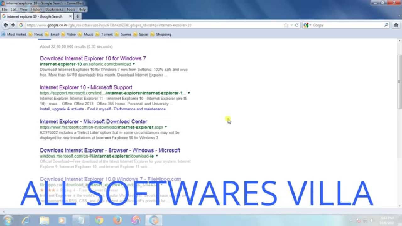 internet explorer latest version 10 free download for windows 7