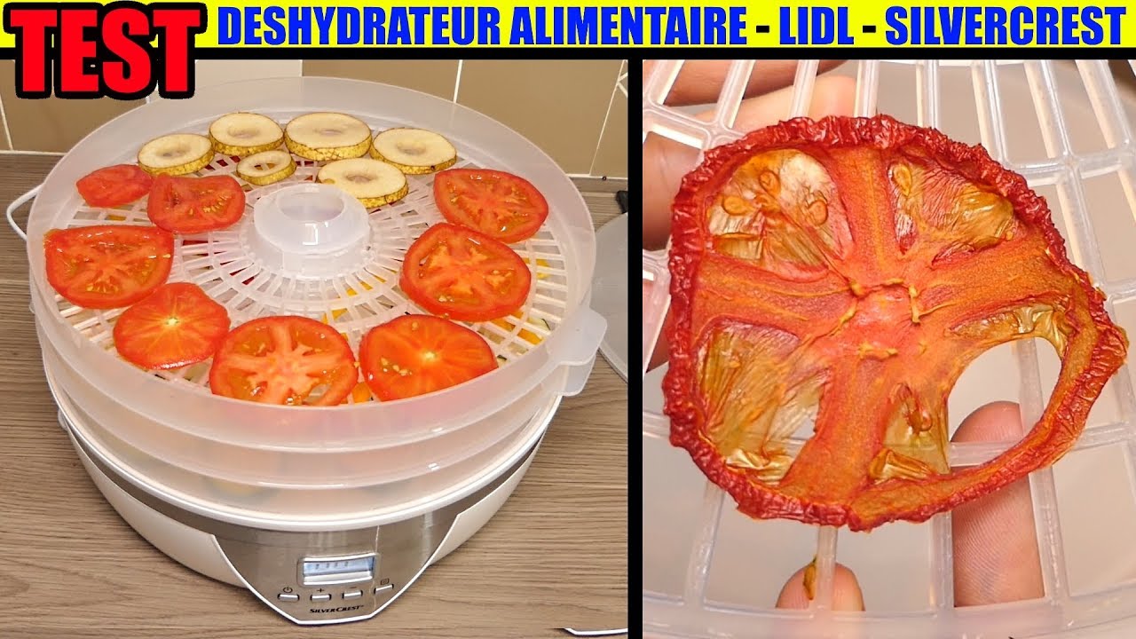 Deshydrateur silvercrest lidl alimentaire test fruits et lgumes Food Dehydrator Drrautomat