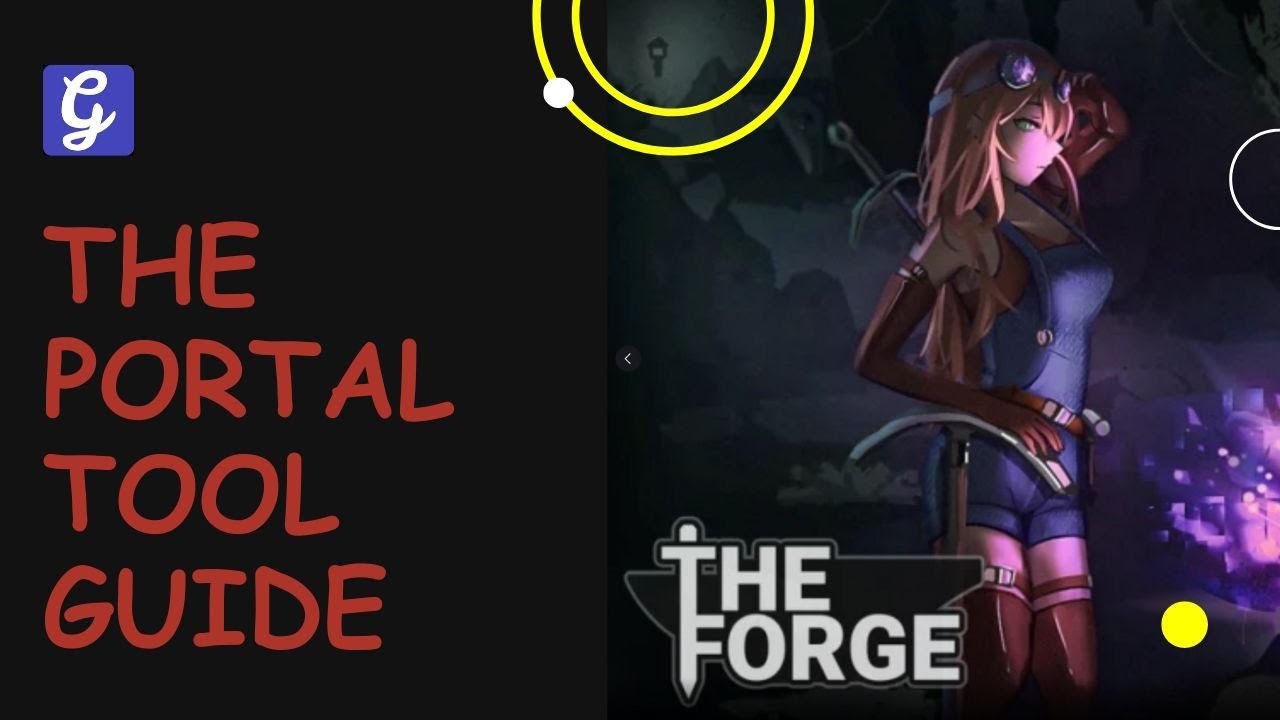 Как разблокировать и использовать инструмент портала в The Forge Roblox
