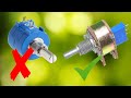 How To Make Low Cost Multi Turn Potentiometer