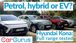 New Hyundai Kona: Petrol, Hybrid AND Electric tested!