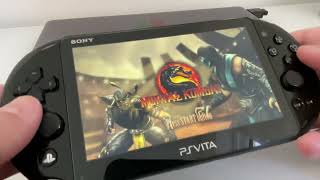 Mortal Kombat 9 PS Vita secret battle Noob Saibot!