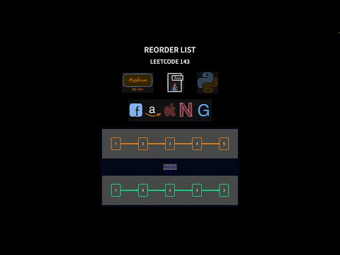 Reorder List -