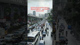 मुंबई की बारिश और Western Express Highway का ट्रैफिक! 🌧️🚗 | Mumbai Monsoon 2026 #shorts