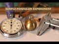 Physics Practical Simple Pendulum Experiment