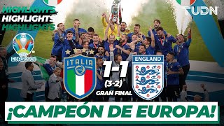 Highlights | Italia 1(3)(2)1 Inglaterra | UEFA Euro 2020 | Final | TUDN