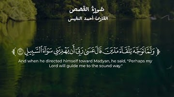 سورة القصص#تلاوة_عذبه #تلاوة_خاشعة #القارئ_احمد_النفيس