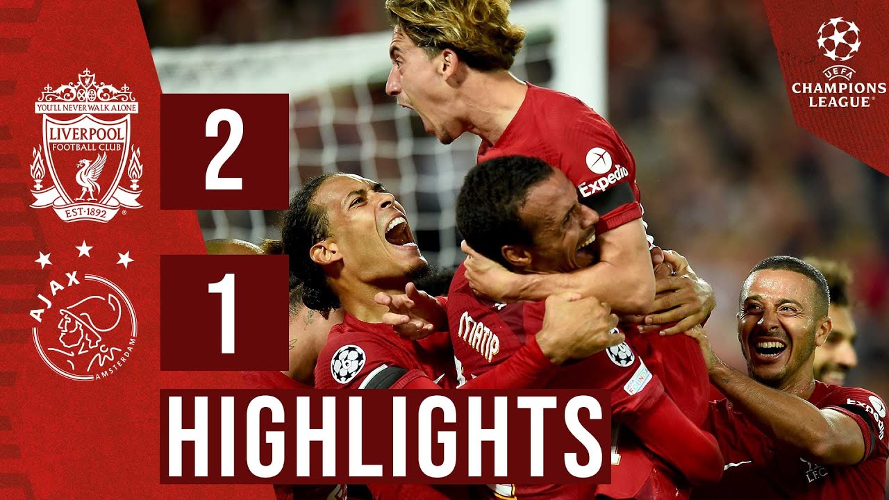 HIGHLIGHTS Liverpool 2-1 Ajax Matip heads late for Champions League win 