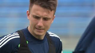 Russia Players Train Ahead Of Finland Clash - Finland v Russia - Euro 2020