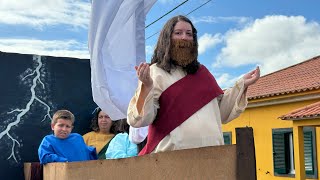 Cortejo de oferendas Festa Nossa Senhora da Saúde Arrifes / Ponta Delgada Sao Miguel Azores 17.08.24