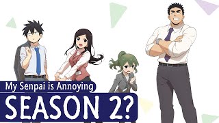 My Senpai is Annoying Season 2 release date: Senpai ga Uzai Kouhai no  Hanashi Season 2 predictions