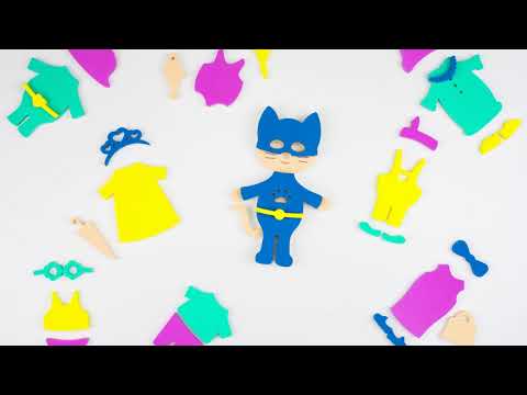 02-002 Набор для купания "Аква Одевашки. Кошка"