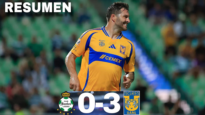 SANTOS 0-3 TIGRES | GOLEADA INCOMPARABLE a los GUERREROS