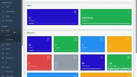 voipbin demo - flow builder example