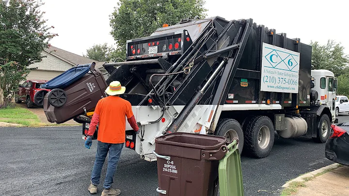 C-6 Disposal: Peterbilt 320 Pak-Mor Rear Loader Garbage Truck