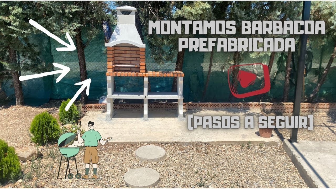 COMO MONTAR BARBACOA PREFABRICADA🍖 , |25# Maestras, niveles materiales ...
