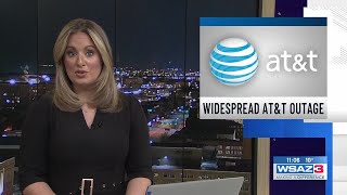 Widespread AT&T outage