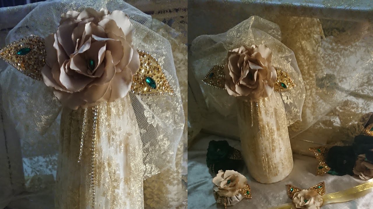 تحضيرات الحنة: تزيين قالب السكر العروس 2022👰