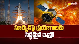 ISRO to Start Huge Experiments on Sun | Aditya L1 | GSLV F12 |@SakshiTV screenshot 2
