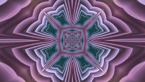 Free Background, Kaleidoscope, Geometry, Space, Futuristic, Fractal, Lights, Abstract Animation HD