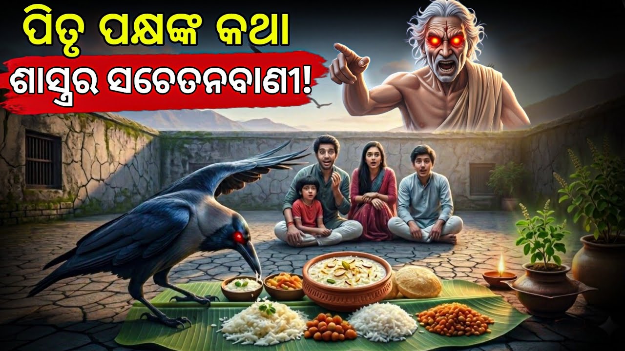 ପିତୃପକ୍ଷରେ ସବୁଠାରୁ ବଡ଼ ଦାନ କଣ?😱ଏହି ସତ୍ୟ ଜାଣିନଥିଲେ ଶ୍ରାଦ୍ଧ ଅଧୂରା |Pitru Paksha Katha| Garuda Purana |