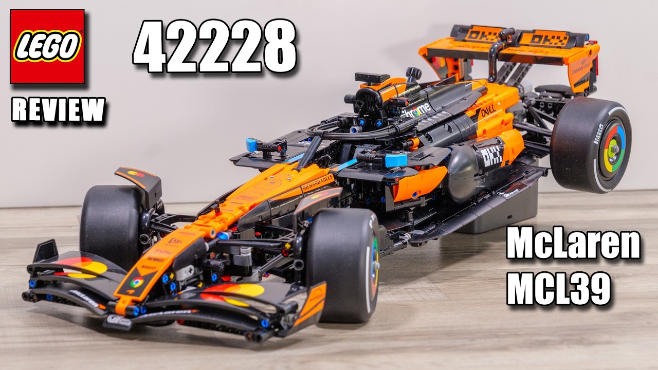 LEGO 42228 Review | LEGO 1:8 McLaren MCL39 F1 | Showcase 42228