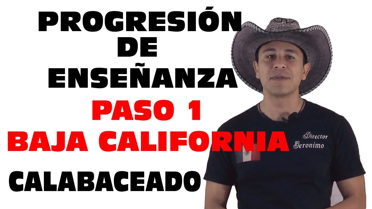 SECUENCIA de Baja California CALABACEADO [PASO 1] CÍA. ART. DE MÉXICO CUATRO CIÉNEGAS